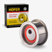 ролик HOFER для а/м 2112 ГРМ натяжителя метал. натяжной HF 608 342