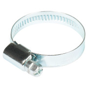 хомут червячный AIRLINE 25-40/9 мм стандарт, W1 оцинк AHCG026