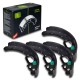 колодка TRIALLI 1117-1119, 2170-2172 задняя ABS  GF 239