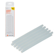стержни клеевые (термоклей) AIRLINE 11*200мм для термопистолета, прозрачные, компл.10шт., коробка ADTS006