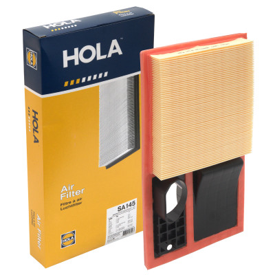 фильтр воздушный Hola для а/м VAG POLO Sedan 09-/GOLF V/ RAPID 12- /FABIA 05-1.4-1.6  ( 036129620J ) SA145