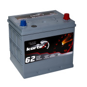 аккумулятор KORTEX BLACK Dynamic ASIA 62 А/ч 580А обр. п. ( 230х172х225 ) Турция D23 SMF562410