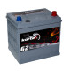 аккумулятор KORTEX BLACK Dynamic ASIA 62 А/ч 580А обр. п. ( 230х172х225 ) Турция D23 SMF562410