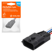 колодка соединительная AIRLINE 4 pin с проводами для датчика кислорода Лада, Renault AECC012