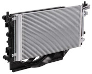 блок охлаждения LUZAR (радиатор+конденсор+вентилятор) для а/м VW Polo (09-)/(20-) (LRK 1853)