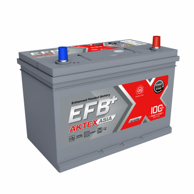 аккумулятор АКТЕХ EFB+ Asia 100 А/ч 930A обр. п. (306x175x225) 6СТ-100EFB(R )/125D31L