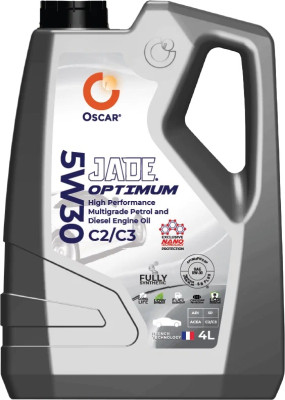 масло моторное Oscar Jade Optimum 5W30 API SN PLUS/CF, ACEA C2/C3 синт. 4 л