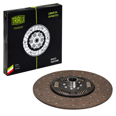 диск сцепления TRIALLI для а/м КамАЗ-ЕВРО (КПП-ZF-16S-151, 8S-1315, 16S-1825, 16S-182) FD 0704