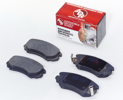 колодка ADR HYUNDAI SONATA V(NF)/KIA OPIRUS 05-/TUCSON /KIA SPORTAGE 04-передняя ADR 240711 (OEM 581012EA30)