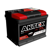 аккумулятор АКТЕХ BLACK 77 А/ч 720A (278x175x190) 6СТ-77 LЗ
