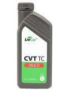 масло трансмиссионное LivCar MULTI CVT TC для вариаторов, красное синт. 1л арт. LC0705RTC-001