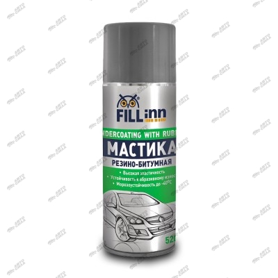 мастика резино-битумная FILL INN 520 мл аэрозоль FL019