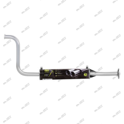 резонатор TRIALLI ВАЗ 21102 1,5i 8кл. под катализатор алюм. сталь EAM 0113