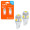 светодиод AIRLINE T10 W5W 24В, 5LED 5050, Белая, (блистер к-т 2 шт.) AEAR304