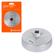 съемник масляного фильтра AIRLINE "Чашка" 95мм, 15 граней ATFC018