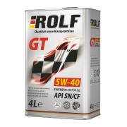 масло моторное ROLF GT 5W40 SN/CF син. 4л. 322229