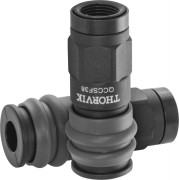 муфта БРС THORVIK европейского типа с внутренней резьбовой частью BSPT 3/8" арт.QCCSF38