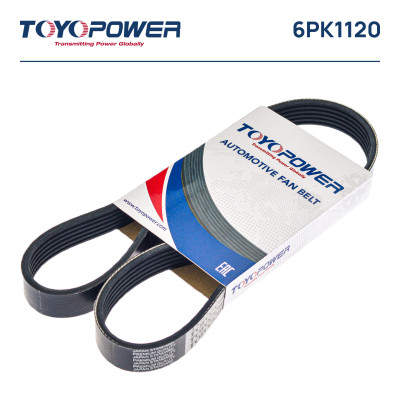 ремень TOYOPOWER поликлиновой 6PK1120 для а/м VW Tiguan (07-) 2.0 TFSi