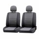 чехлы SKYWAY VOLKSWAGEN POLO с 2010 седан раздел спинка Жаккард 13 предм.  Темно-серый Vw1-2