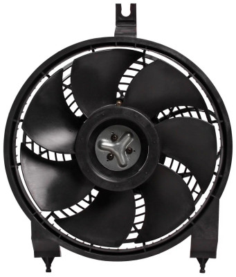 электровентилятор кондиционера LUZAR для а/м Toyota Land Cruiser 200 (07-)/Lexus LX 570 (07-) (с кожухом) (LFAC 1990)