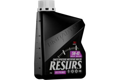 масло моторное ВМПАВТО Resurs 5W-40 (A3/B4; SL/CF) синт. 1л 9291