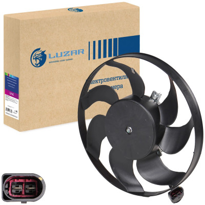 электровентилятор кондиционера LUZAR Octavia A5 (04-)/VW Golf V (03-) LFAC 18K0