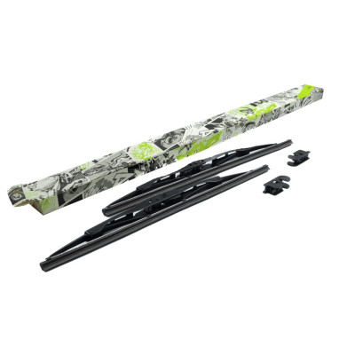 щетка с/о SURAI каркасная комплект 2 шт. 330/330мм (13"/13") 4 адапт. SRS 70370