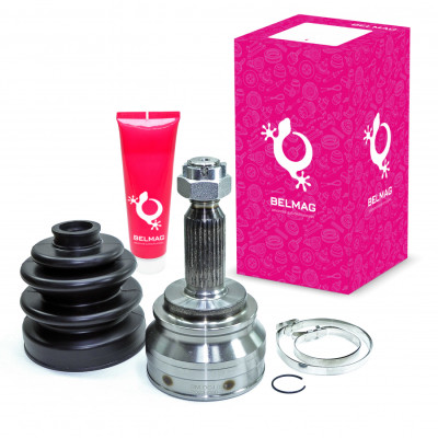 ШРУС БелМаг Mitsubishi Outlander (II 06-12), ASX (10-12); Peugeot 4007 (07-13) 2.0i/2.4i CVT/MT наружн. (ОЕМ 3815A065) BM.OCJ.028