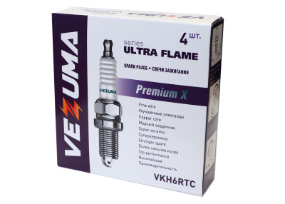 свечи VEZUMA для а/м CITROEN / PEUGEOT (упак. 4 шт.) "Premium X" арт. VKH6RTC