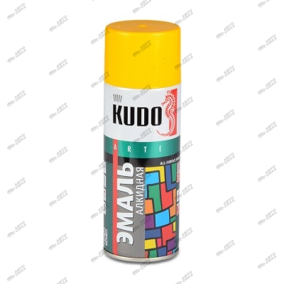 краска KUDO 520 мл универсальная желтая KU-1013