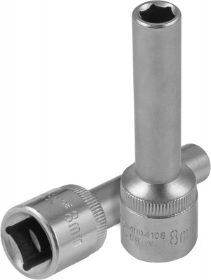 головка JonnesWay глубокая торцевая 1/2"DR шестигранная 8мм арт.S04HD4108