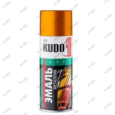 краска KUDO 520 мл металик универсальная  золото KU-1028