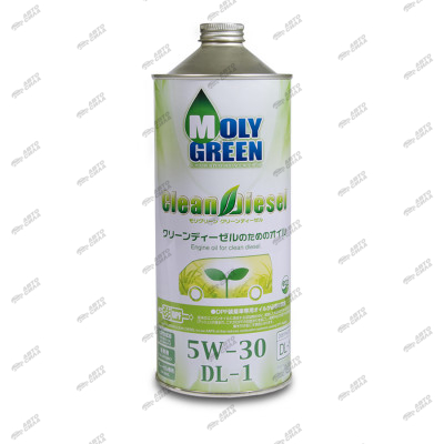 масло  моторное MOLY GREEN CLEAN DIESEL 5W30 DL-1 1л 0470124