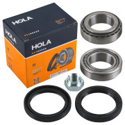 ремкомплект ступицы HOLA для а/м LADA Niva 2121, 4x4 передний (2 подш+сальник+гайка) NB747SET