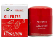 фильтр масляный LivCar для а/м TOYOTA 4-RUNNER/AVENSIS/HIACE/HILUX/LAND CRUISER 2.0D-4.2D LCT928/80W