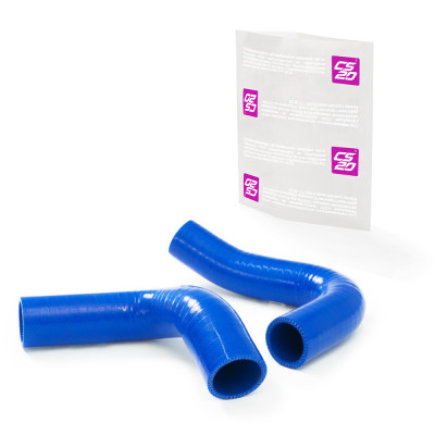 патрубок радиатора CS-20 ГАЗ 3309,3308 из 2-х шт. комплект СИЛИКОН 4-х слойные в упак. арт. 06924