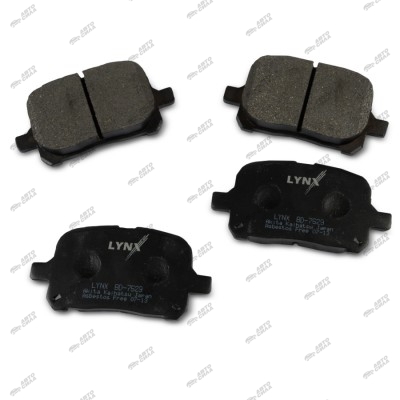 Колодки LYNX(LEXUS RX300 (AKE) 01-03, TOYOTA Camry(V20) (15") 96-99/99-01/Corolla (AKE) 1.3-2.0D 97-02/Previa(R30) 00>) передние, BD-7529
