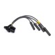 провода SLON для а/м Daewoo Nexia 1.5 8V/Chevrolet Aveo/Lanos 1.4/1.6 8V SOHC под модуль SLN.002, ком-т (OEM 96305387)