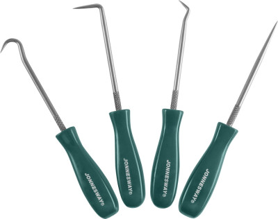 набор крючков для демонтажа уплотнительных колец JonnesWay мини, 4 предмета арт.AI030022