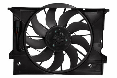 электровентилятор охлаждения LUZAR для а/м Mercedes-Benz E (W211) (02-) (с кожухом) (LFK 15211)