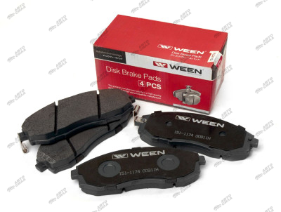 колодка WEEN для а/м HYUNDAI H100, H-1, Starex передняя 151-1174
