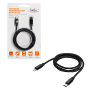 кабель USB (Type-C) AIRLINE Type-C -Iphone/IPad , поддержка PD (быстрая зарядка), 100 см ACH-IPD-26