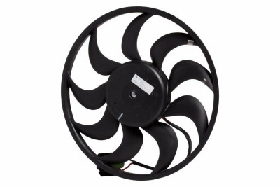 электровентилятор охлаждения LUZAR для а/м Chevrolet Aveo T300 (11-)/Opel Mokka (13-) (без кожуха; с резист.) (LFc 0595)