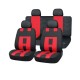 чехлы SKYWAY Drive на сиденья полиэстер11 пред. (черно-красный) SW-121011/S01301025