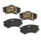 Колодки LYNX(OPEL Astra J 1.4-2.0D 11>/Insignia 1.4-2.8T 08>/Zafira C 1.4-2.0D 11>, SAAB 9-5 2.0T-2.8T 10>) дисковые передние, BD-5927