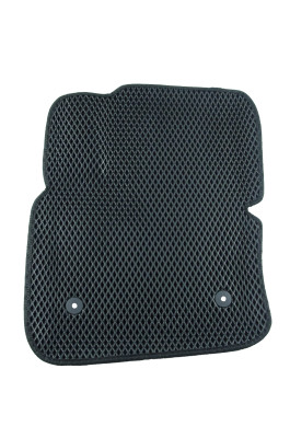 коврики салона Carpetelli Ford FOCUS 3 2011-2019 комплект EVA ромб черный кант черный