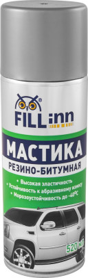 мастика резино-битумная FILL INN 520 мл аэрозоль FL019