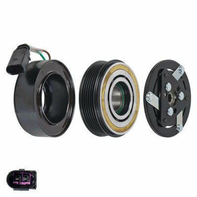 муфта эл/магн. компрессора кондиц. LUZAR для а/м VW Polo Sedan (11-) 1.6i [CFNA] LMAC 1801