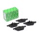 Колодки PILENGA FORD FOCUS II 04-/III 10-/MAZDA 3 03-/VOLVO S40 04- передняя FDP1305T (OEM 1321517)