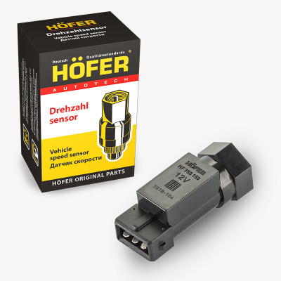 датчик скорости HOFER ВАЗ 2110 с  плоским разъёмом без провода  (6 импульсов) (2110-38430) HF 750 150